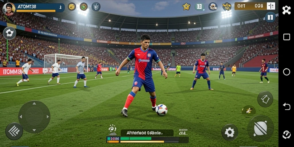 Gameplay seru dan mendebarkan dari ATOM138 dalam aksi.