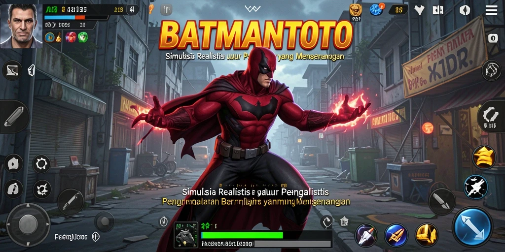 Tampilan gameplay menarik dari BATMANTOTO yang mendemonstrasikan simulasi interaktif.