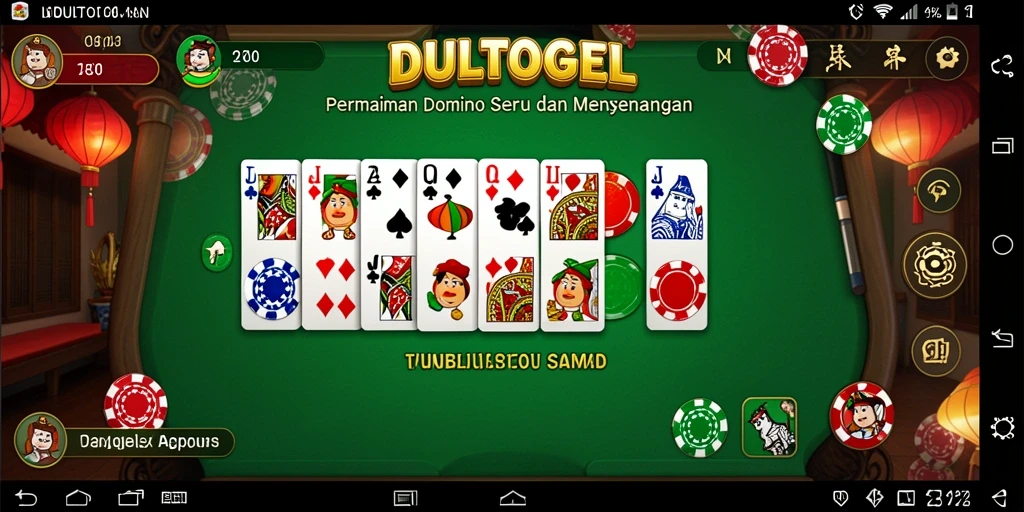 Tampilan gameplay DULTOGEL yang menarik dan interaktif.