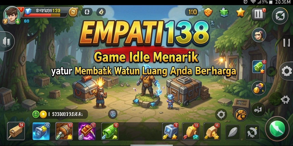 Tangkapan layar dari gameplay <strong>EMPATI138</strong> menampilkan momen seru dalam strategi Idle.